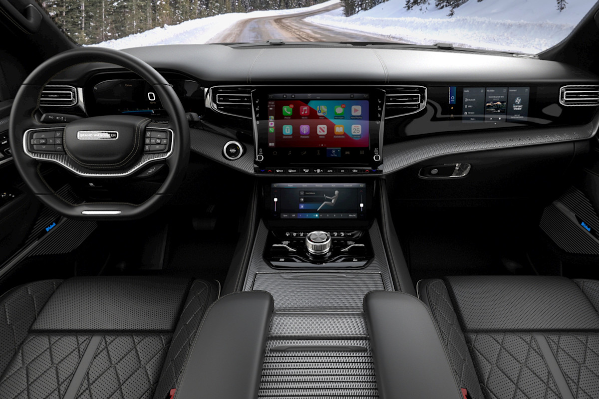 2025 Jeep Grand Wagoneer Preview - interior