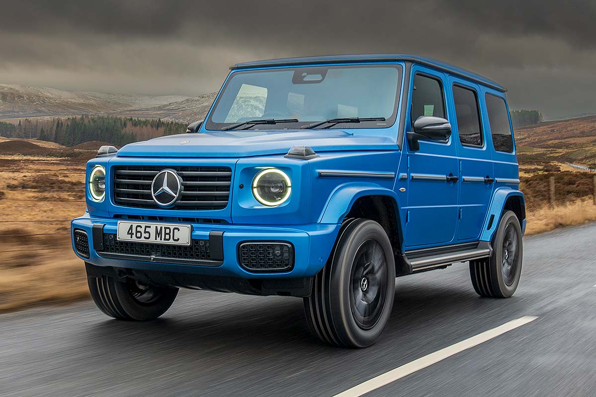 2026 Mercedes-Benz G-Class front driving