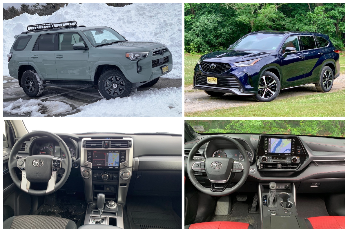 2022 Toyota 4Runner vs 2022 Toyota Highlander Midsize SUVs Compared