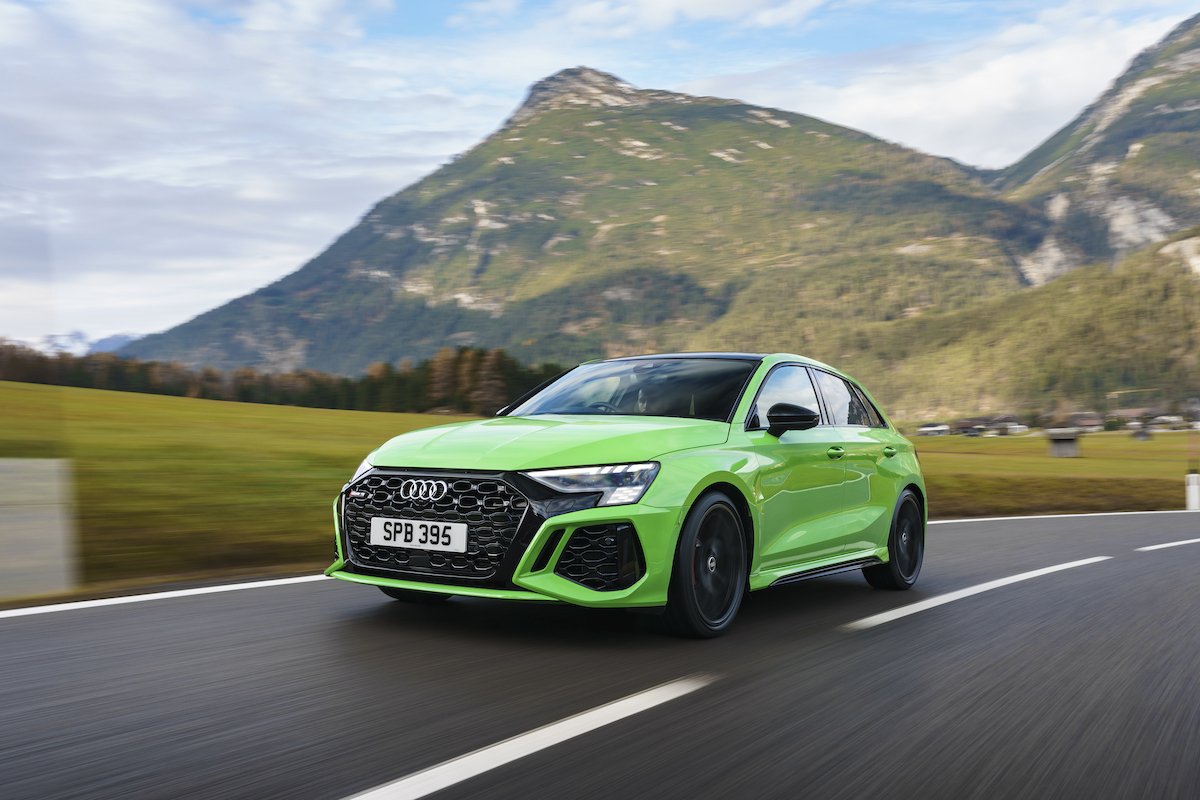 Audi RS3 front driving