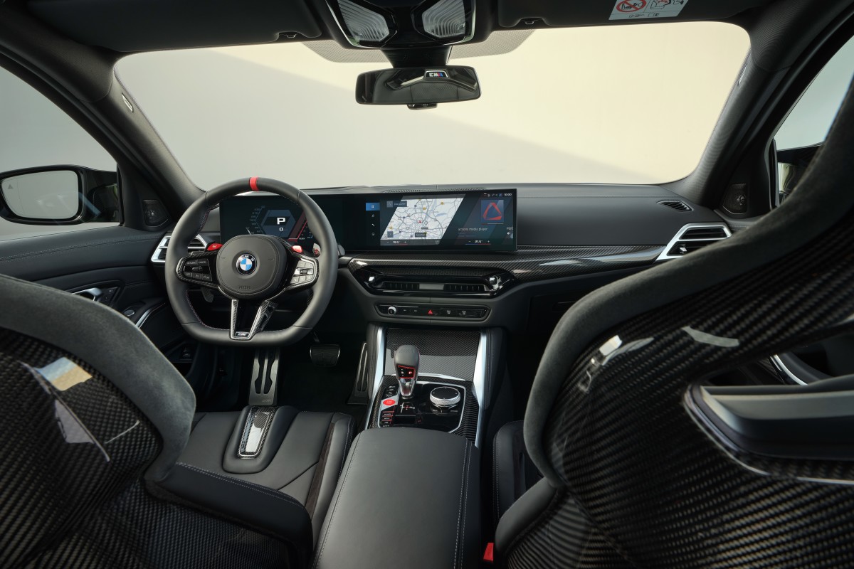 2025 BMW M3 Preview - interior