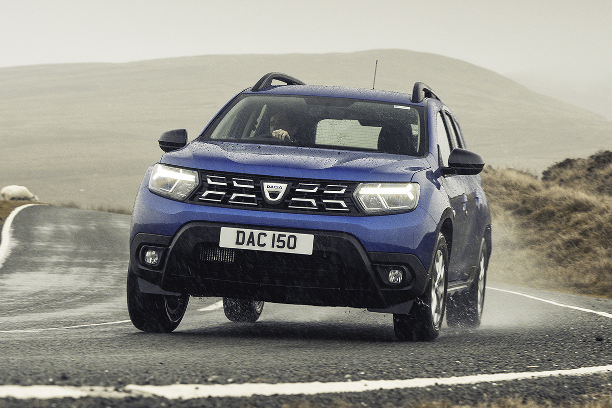 2021 Dacia Duster front driving