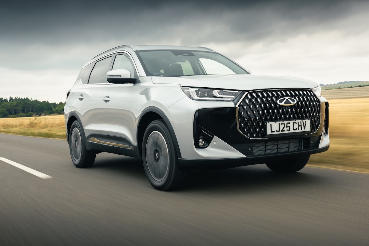 Chery Tiggo 7 front driving