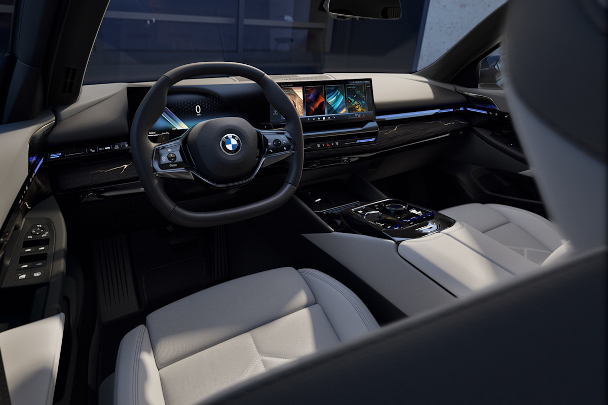 2025 BMW 5 Series Preview - interior