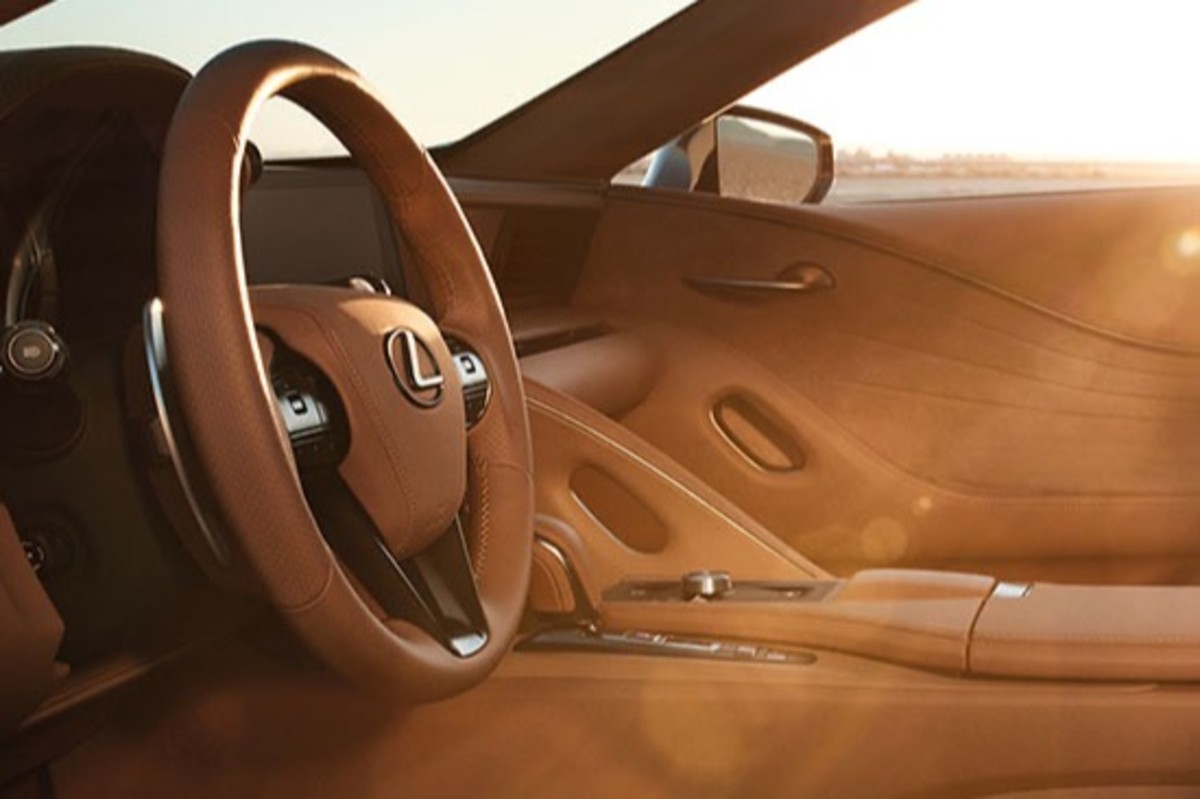 2025 Lexus LC Preview - interior