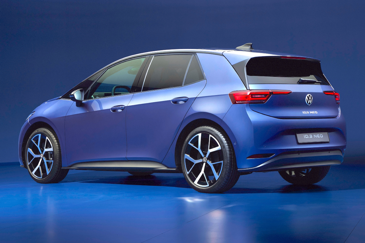 2026 Volkswagen ID.3 Neo rear 3 4 3