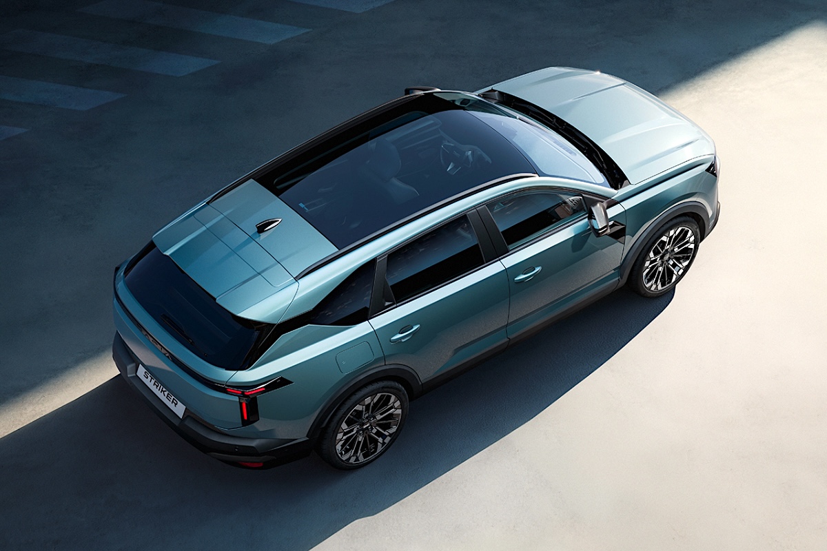 2026 Dacia Striker overhead