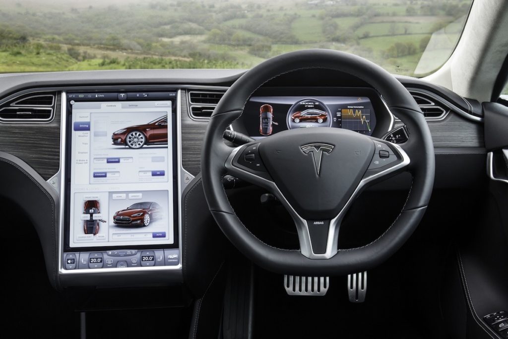 Automotive Easter Eggs: Cars with Hidden Surprises Tesla Touchscreen