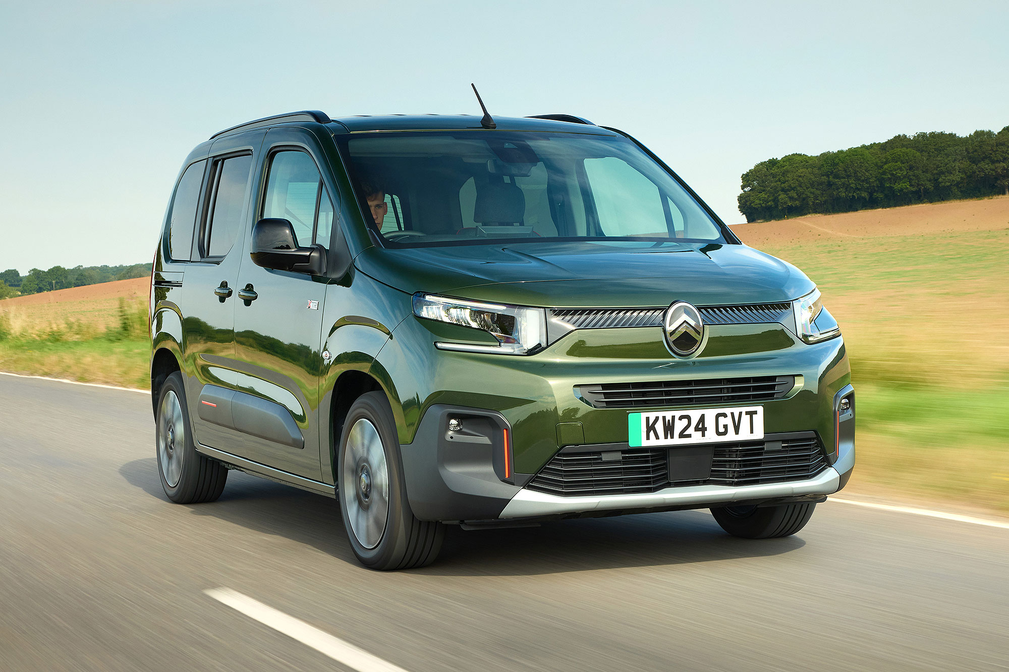 Citroen Berlingo front driving