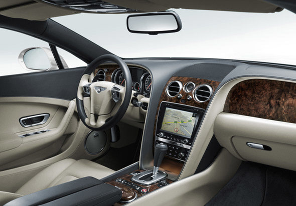 Automotive Reincarnations: Jensen FF and Bentley Continental GT Interior 2