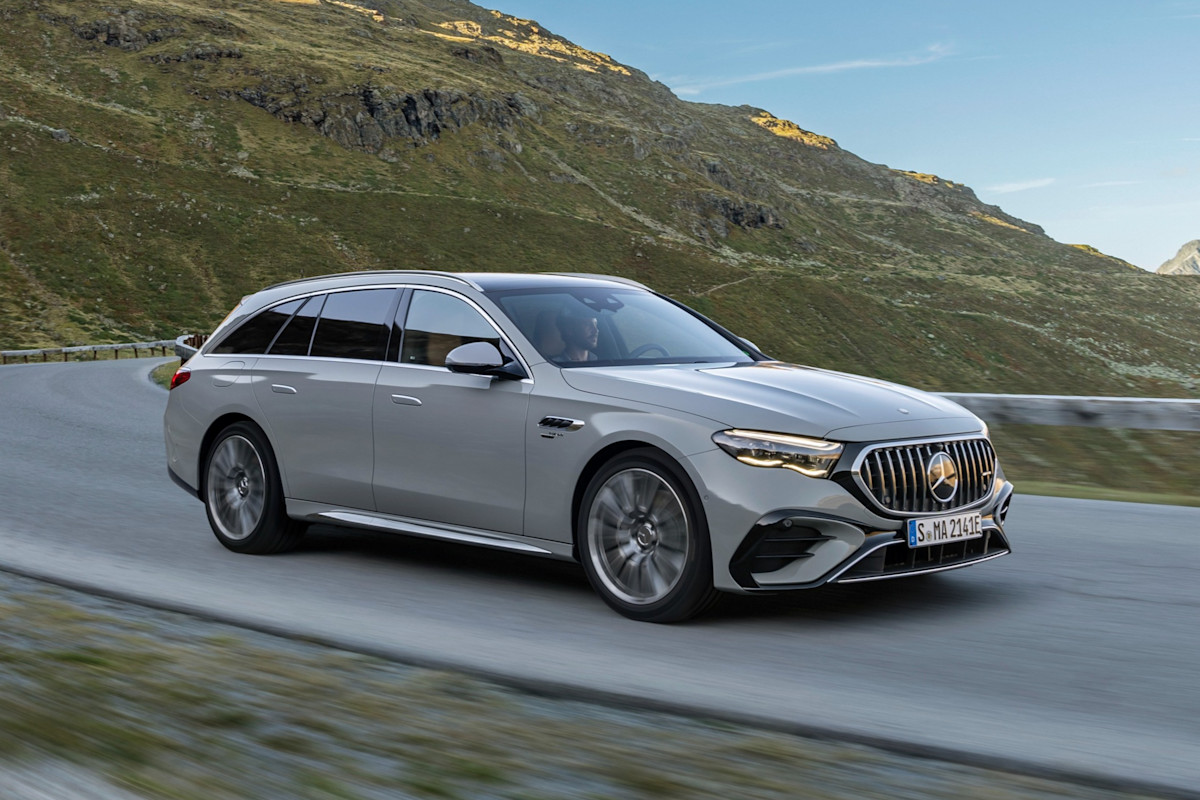 2026 Mercedes-Benz E-Class preview photo.