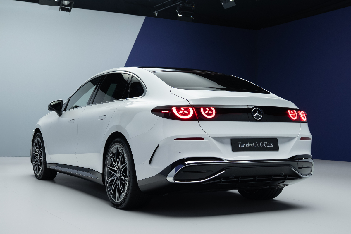 2026 Mercedes-Benz C-Class Electric rear 3:4