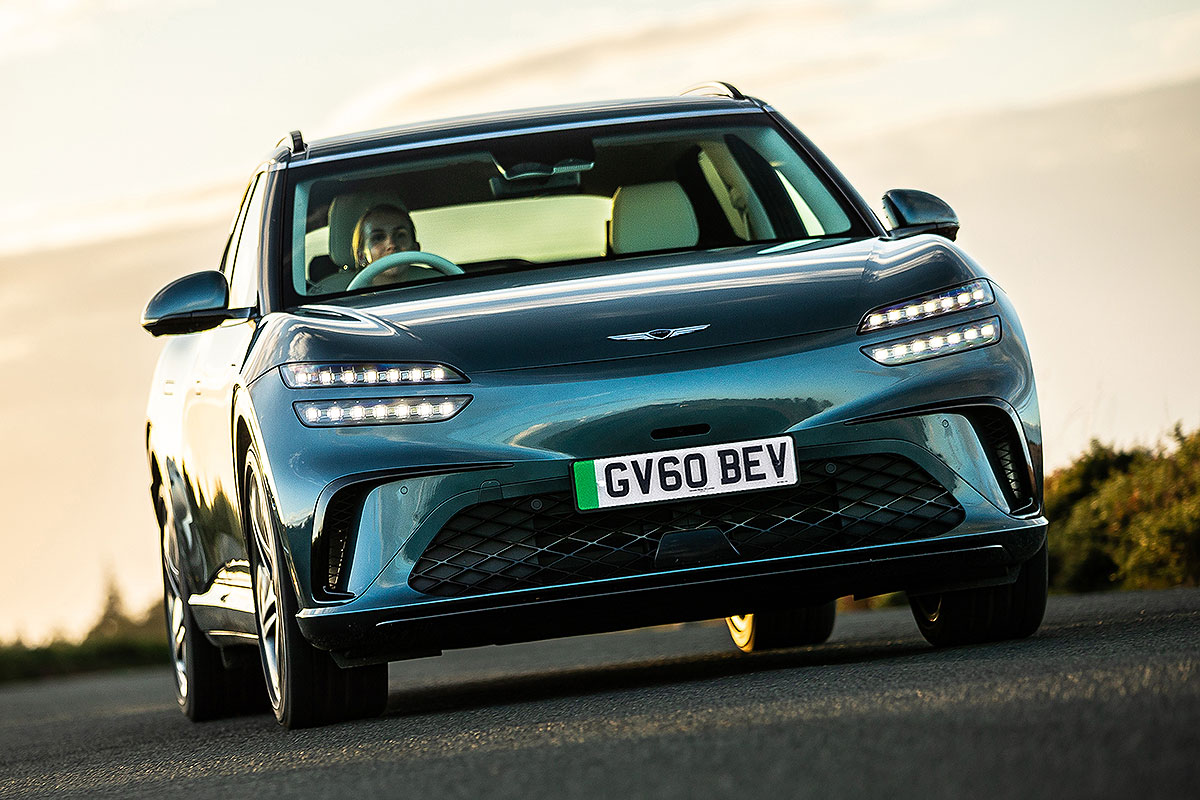 2026 Genesis GV60 front driving