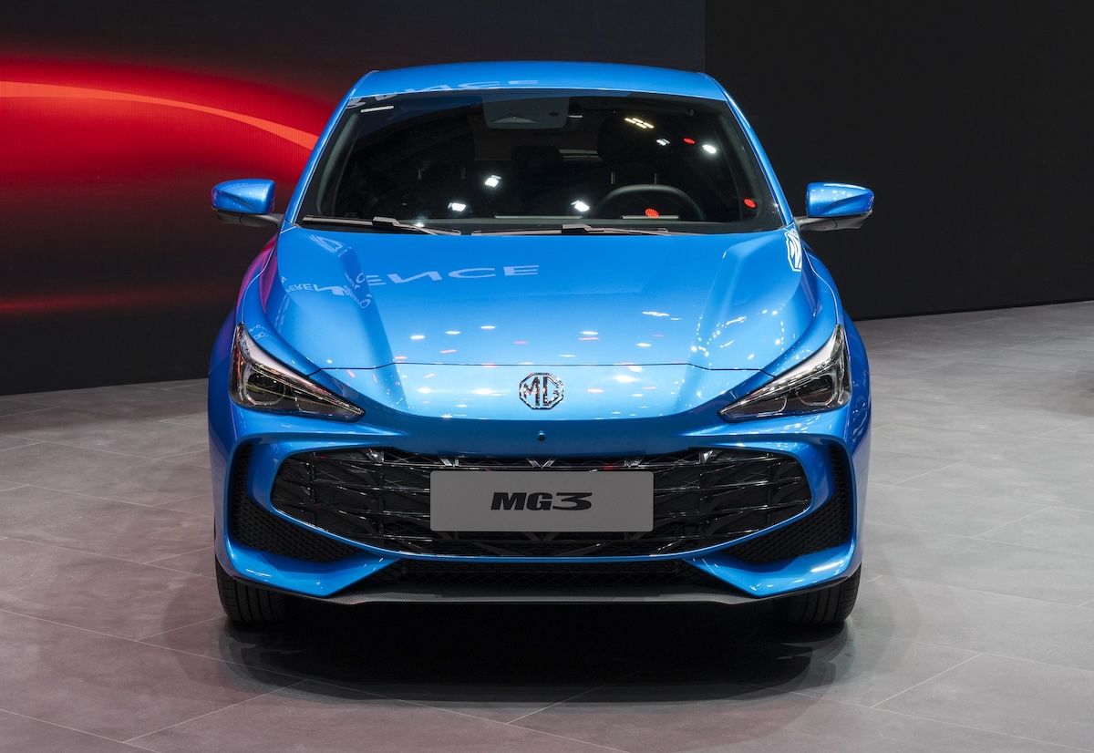 MG3 Hybrid nose