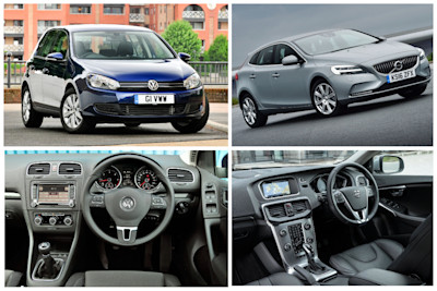 Volkswagen Golf Mk6 vs Volvo V40: Which is better?