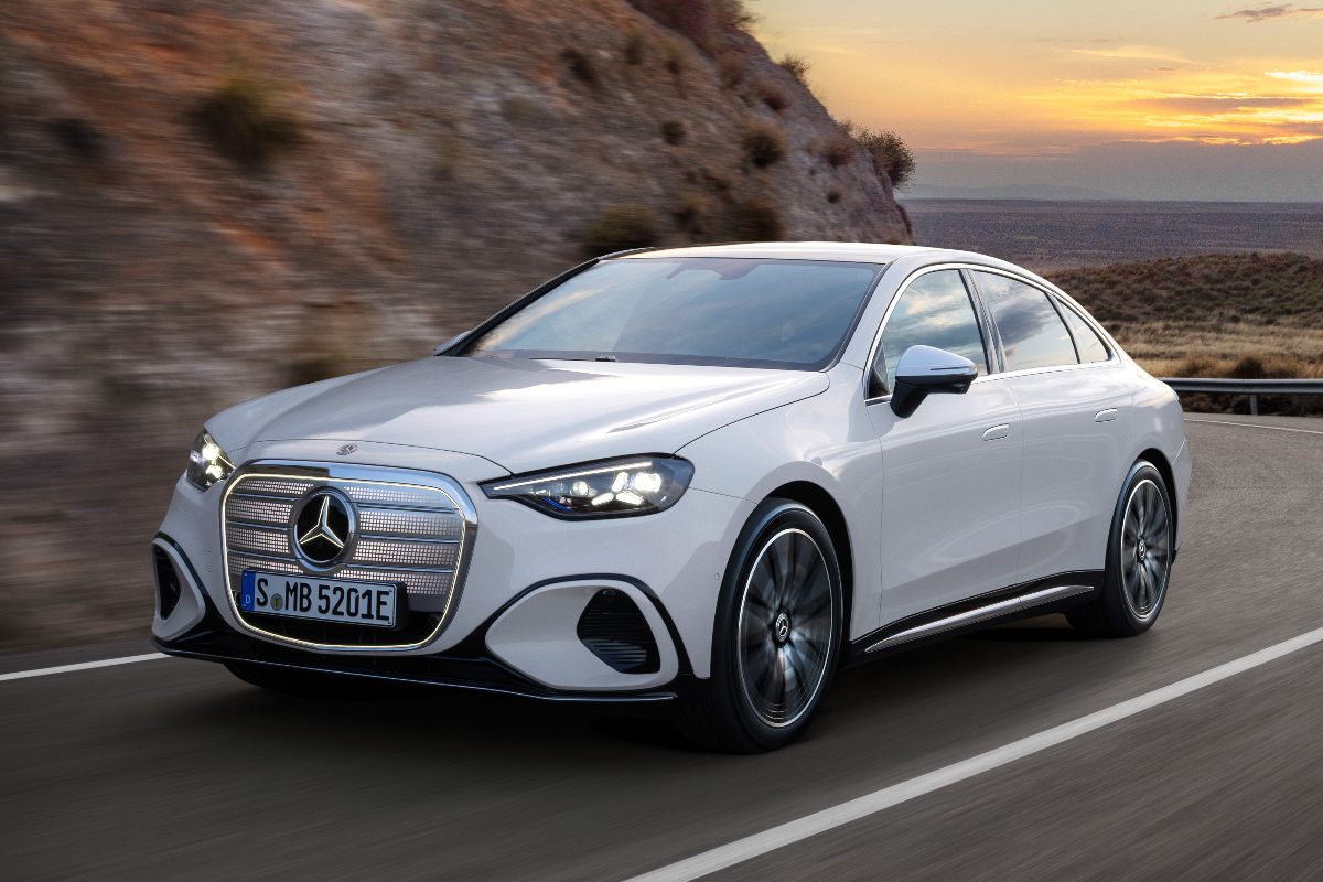 Mercedes-Benz C-Class Electric driving