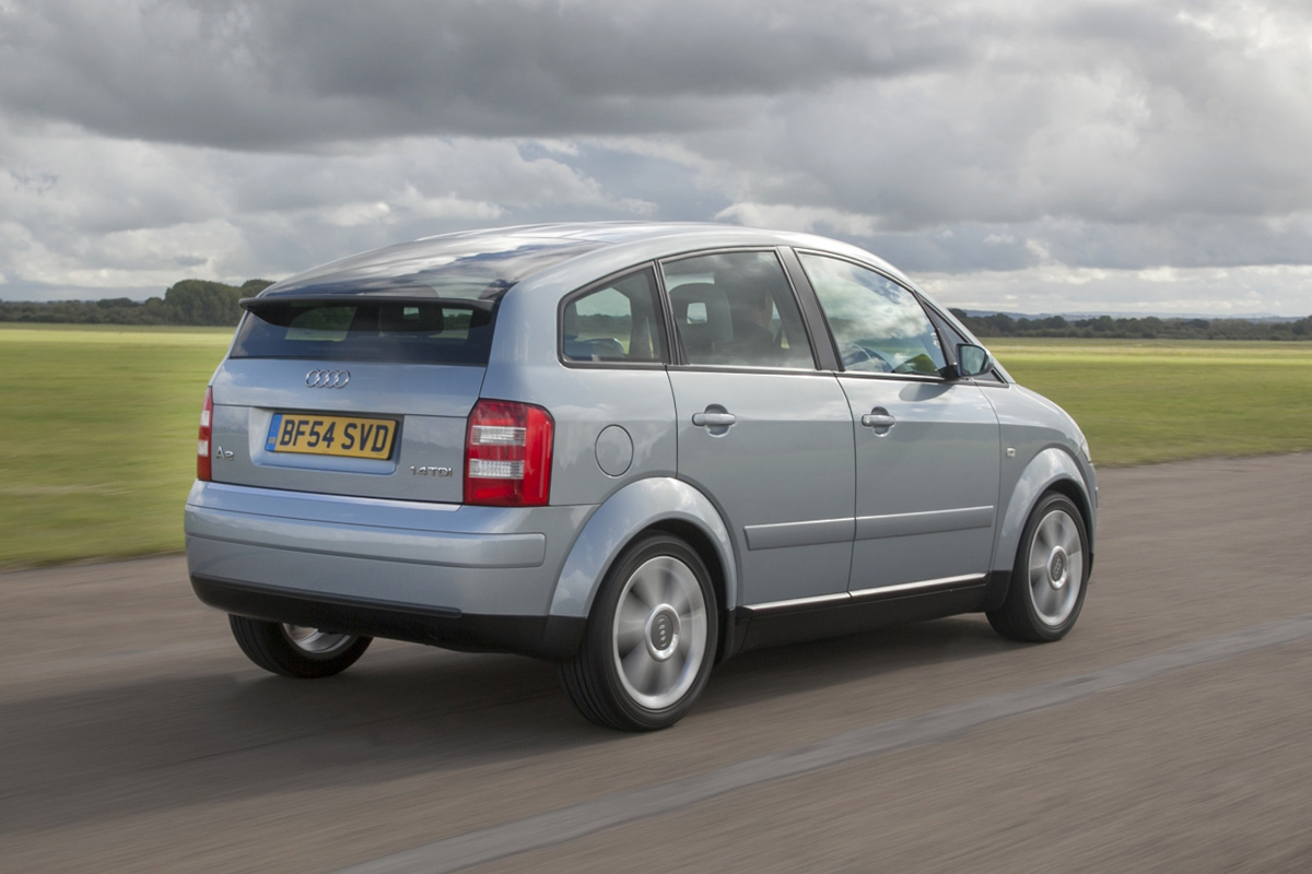 Automotive Anniversary: 20 years of the Audi A2 Front View 2