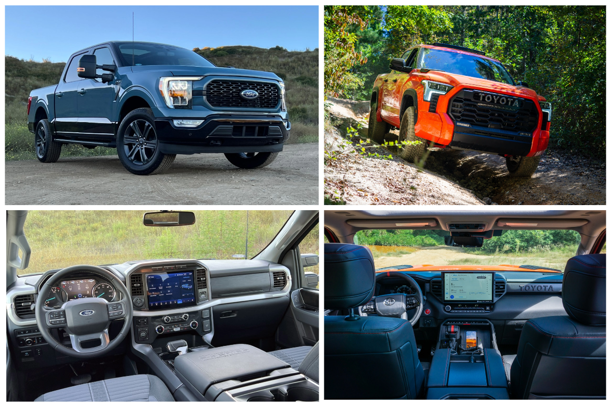 2023 Ford F150 vs 2023 Toyota Tundra Pickup Trucks Compared CarGurus