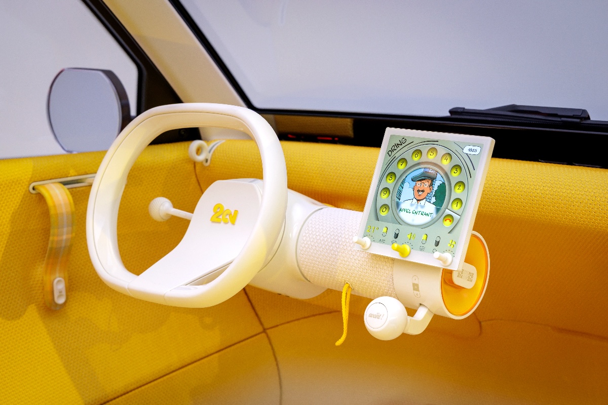 Citroen 2CV Concept dashboard