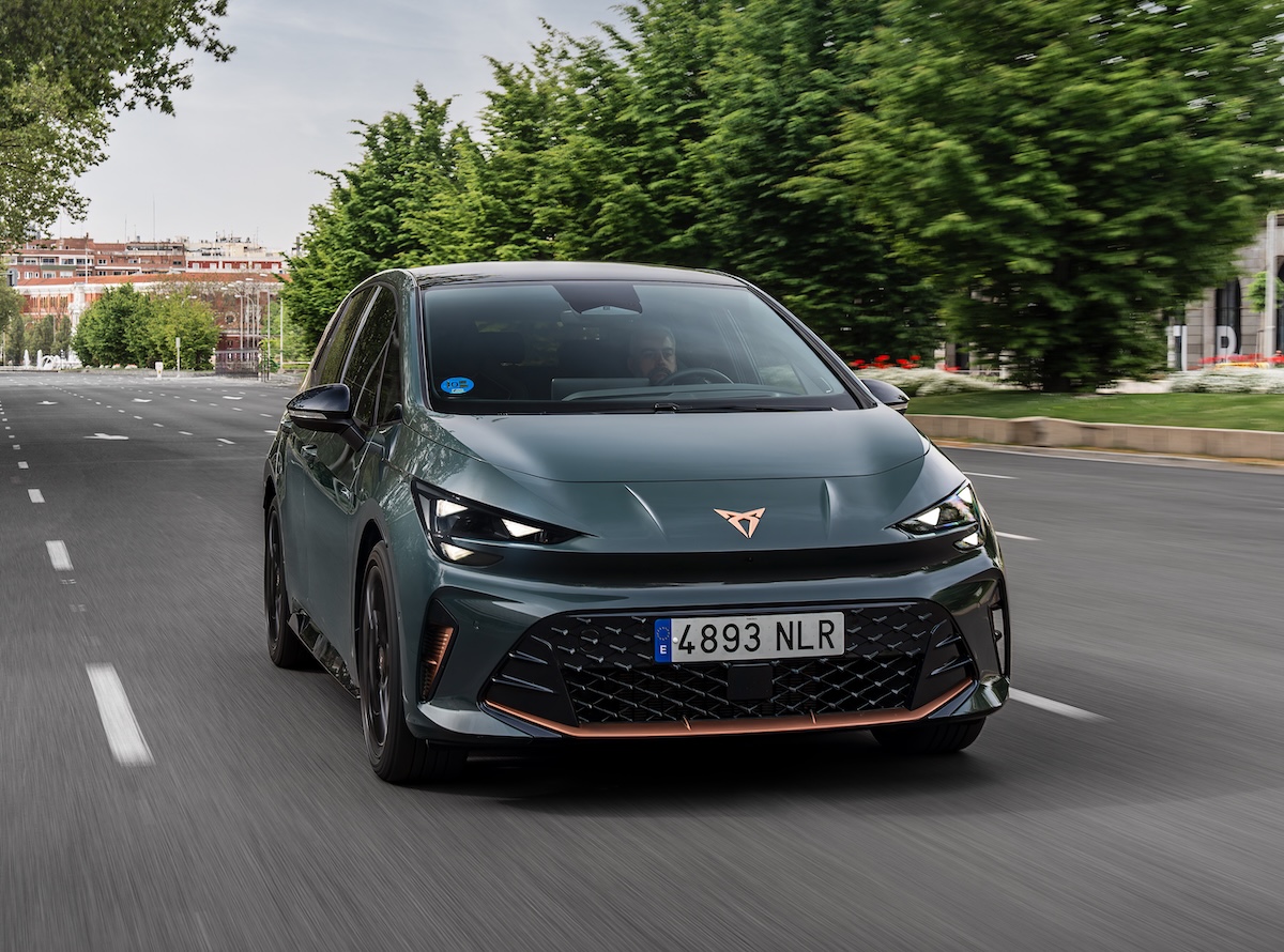 2026 Cupra Born grey front driving