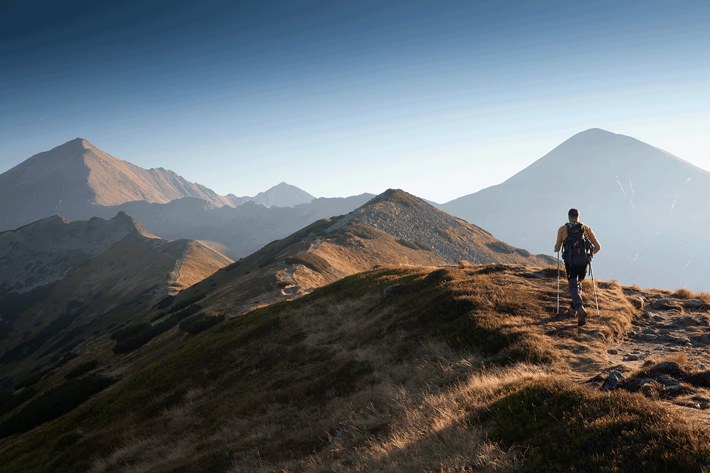 mountain hiking