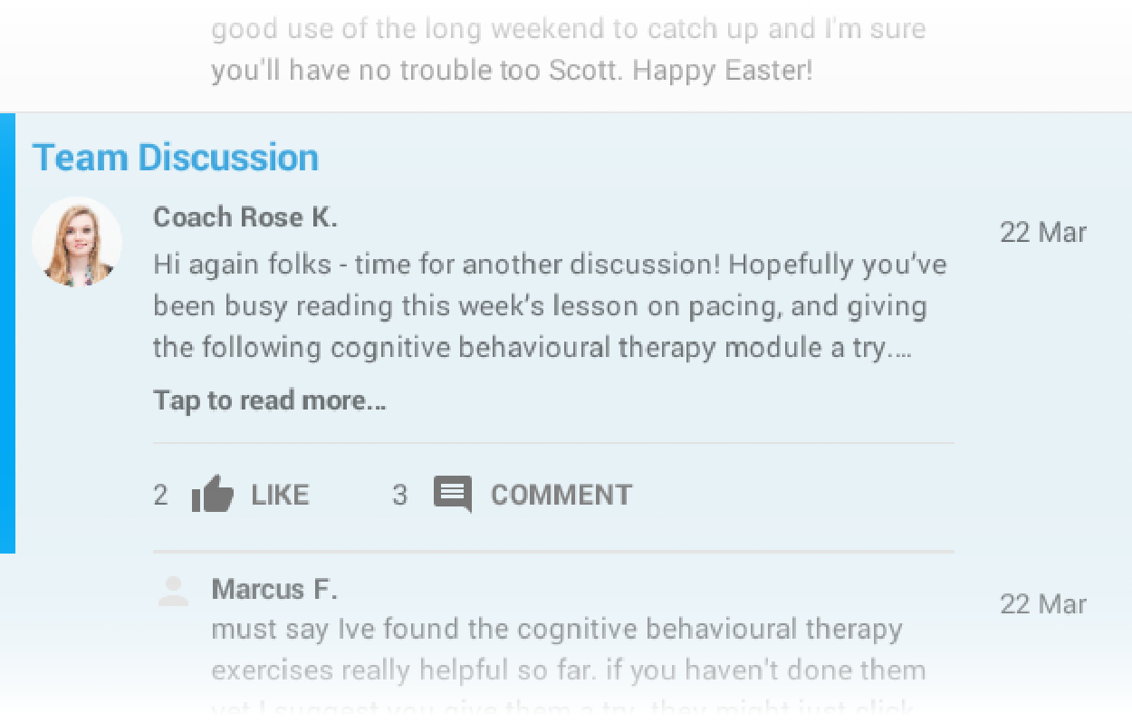 feed discussion