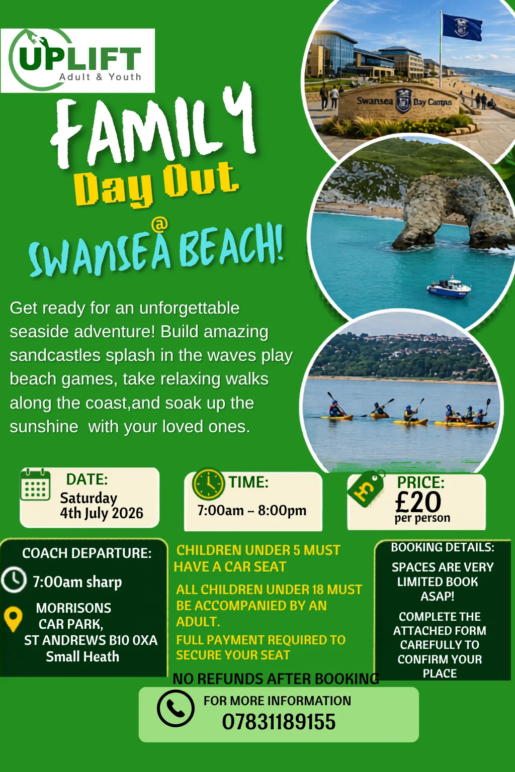 Trip to Swansea Beach