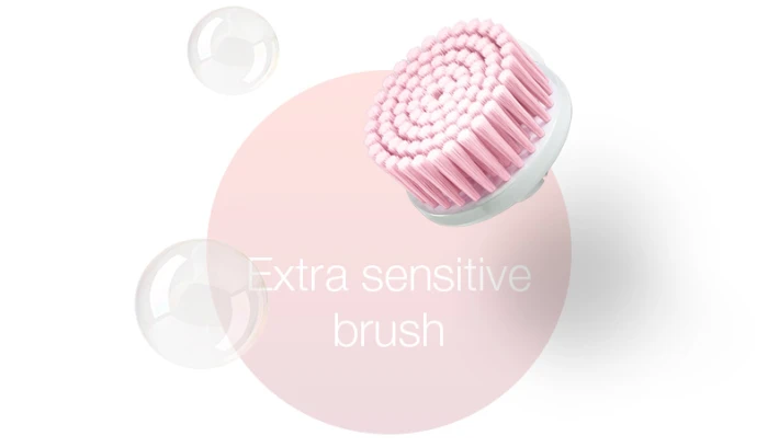 Extra sensitive brush