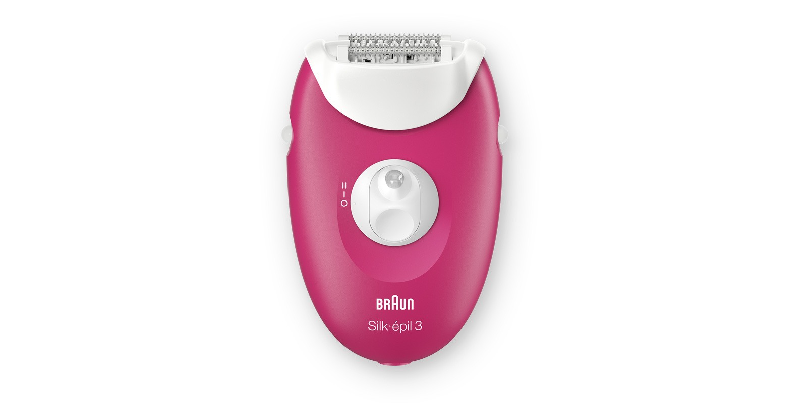 Эпилятор Braun Silk-epil 3 3-176, для сухой эпиляции, с подсветкой  SmartLight, розовый