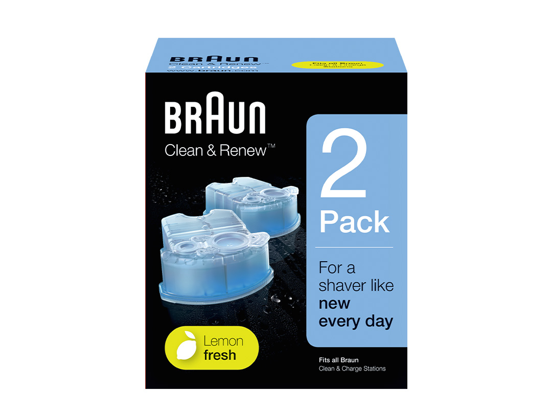 Clean & Charge station Braun Clean & Renew cartridge refills Braun