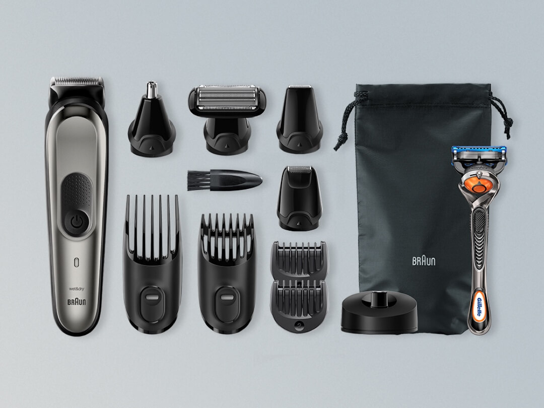 Allinone trimmers Beard grooming kit collection Braun
