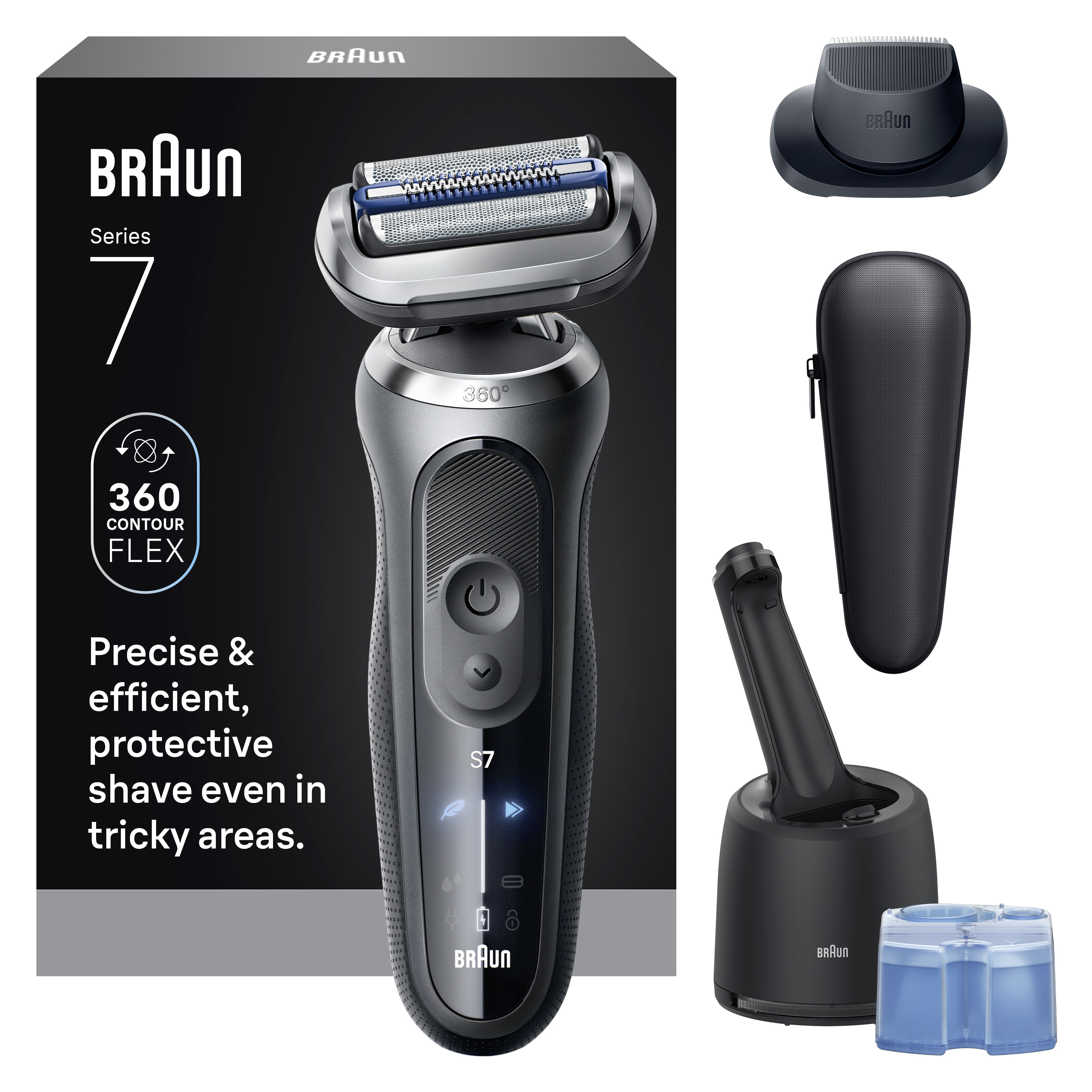 Braun Series 7: Wet & Dry Electric Shavers | Braun CA
