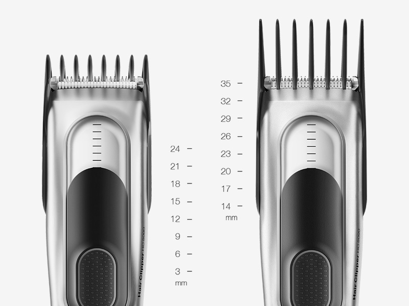hair trimmer comb sizes