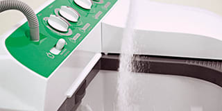 Add detergent to the machine