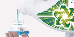 How to use and dose Ariel liquid detergent