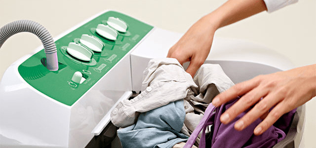 How to use a semi-automatic washing machine