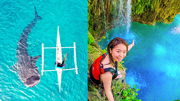 Whaleshark + Kawasan Falls