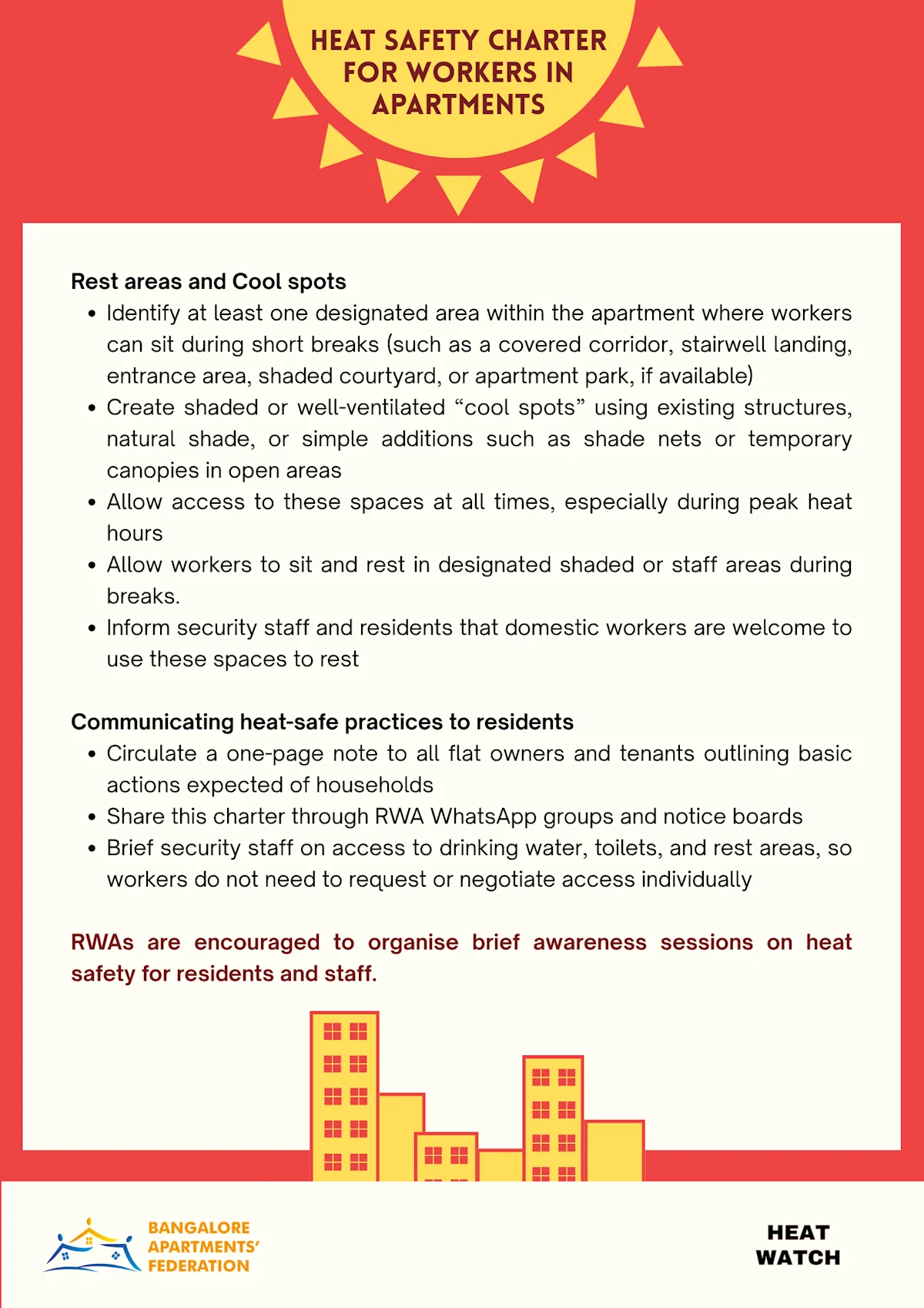 Page 2 - (Contd) Apartment Level Action for Heat Safety Charter (HW X BAF)