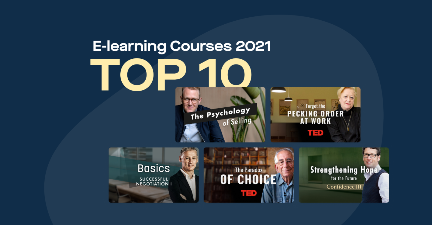 Top 10 best rated e-learning courses 2021