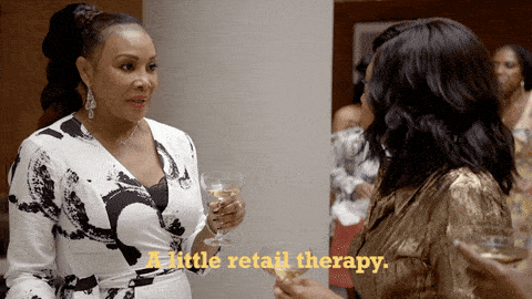 Όποια θέση και να έχεις, συμμετέχεις στο θεραπευτικό και θεάρεστο έργο του shopping / retail therapy!Foxtv GIF By Empire FOX