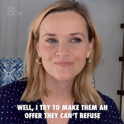 Negotiate Reese Witherspoon GIF By PBS SoCal