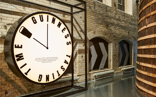 Guinness clock