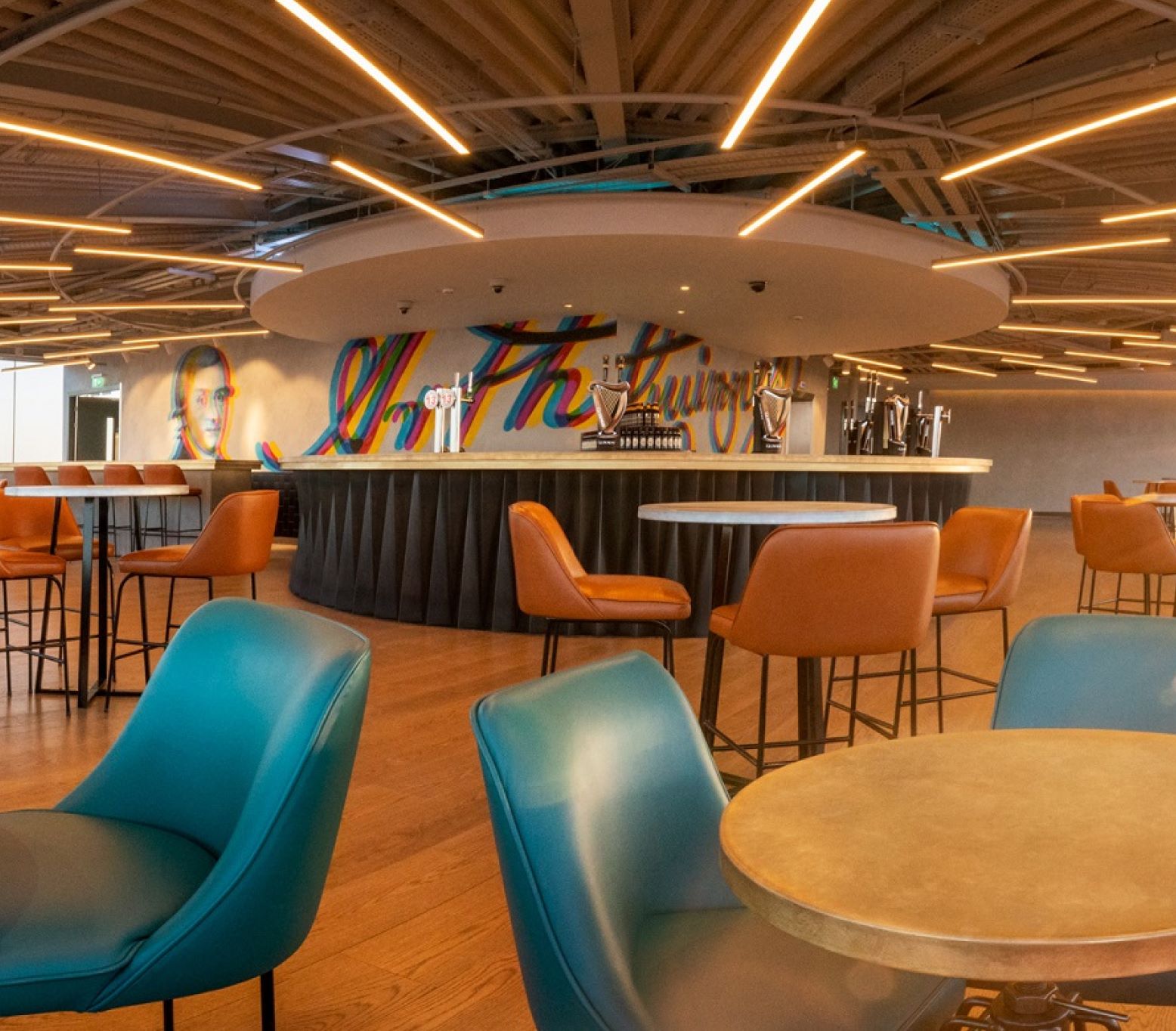 Panoramic view of Gravity Bar