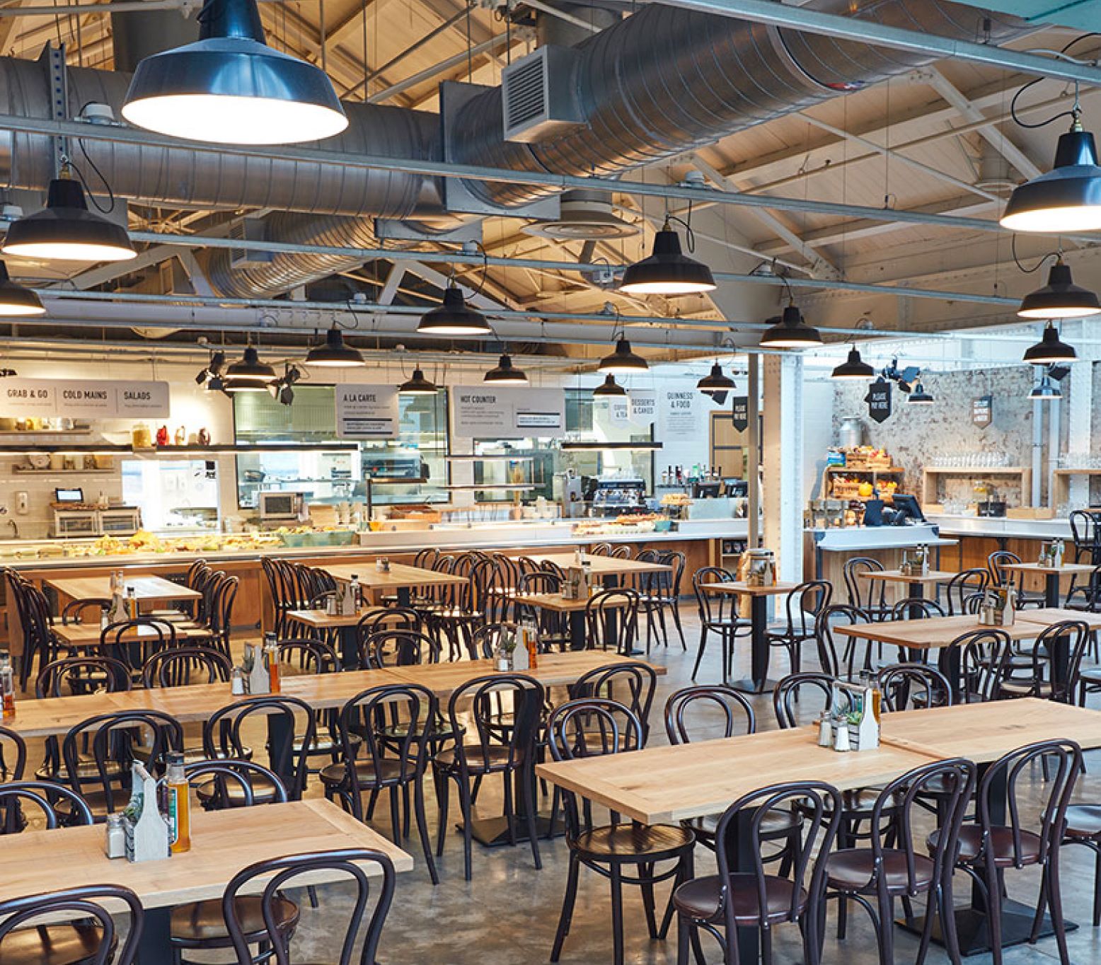 Brewers’ Dining Hall view