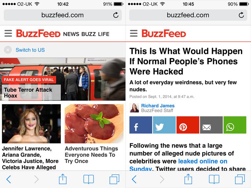 buzzfeed mobile