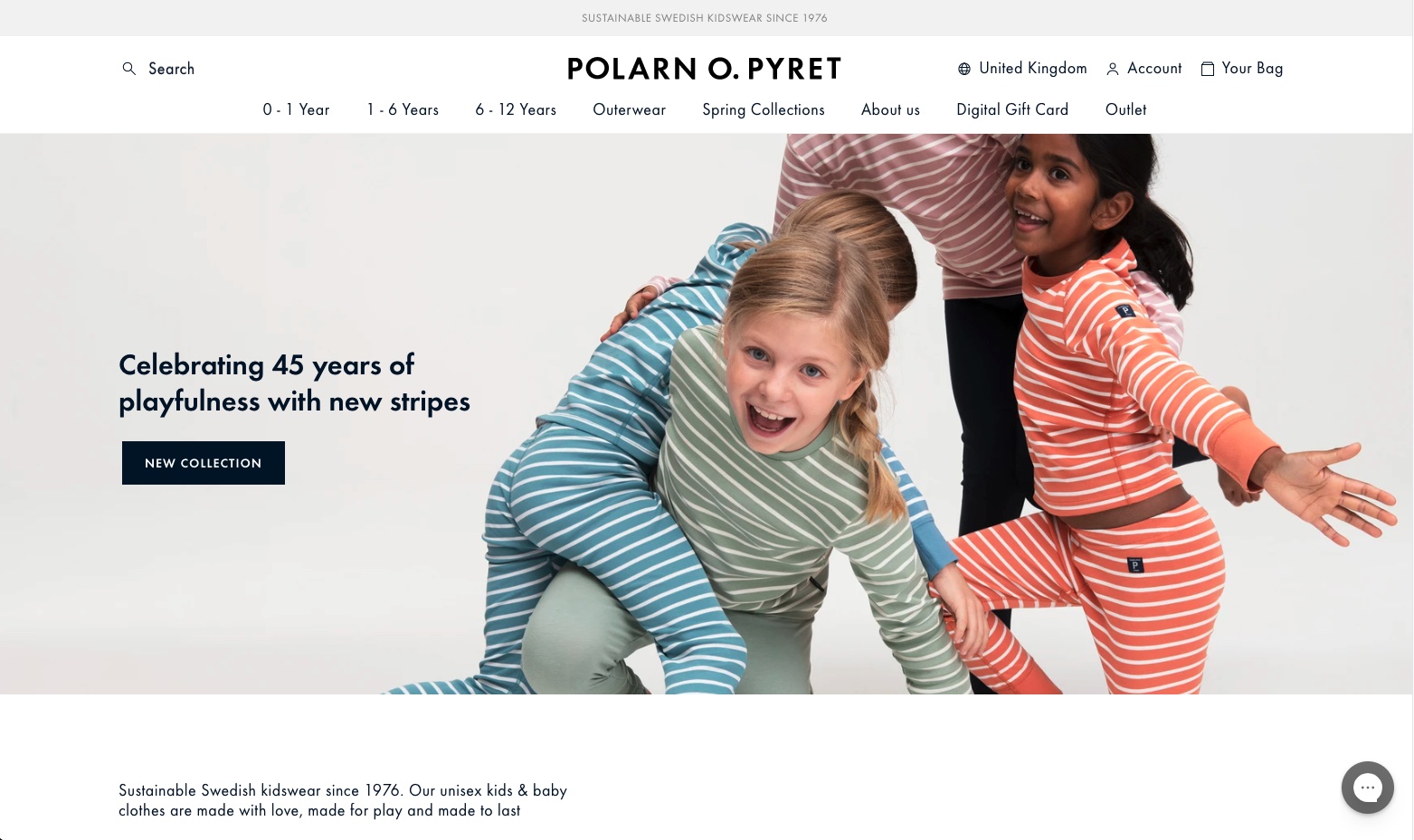 Brands replatformed from Magento to Shopify | Polarn O. Pyret