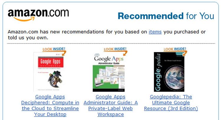 amazon recommendations 1