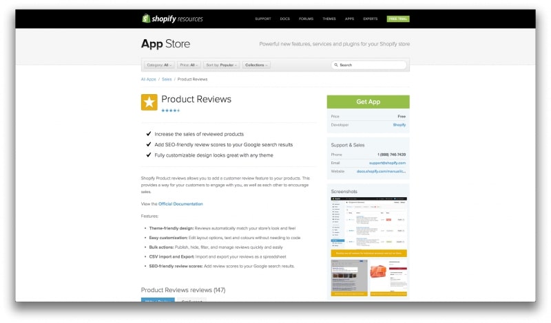 Product Reviews