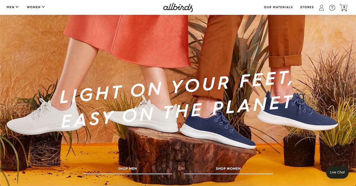 Allbirds Shopify Plus Sustainable Brands Ethical Brands on Shopify