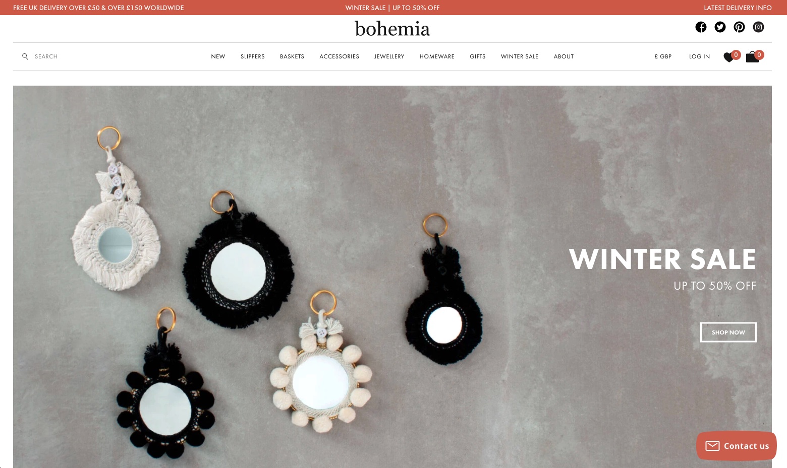 Brands replatformed from Magento to Shopify | Bohemia Design